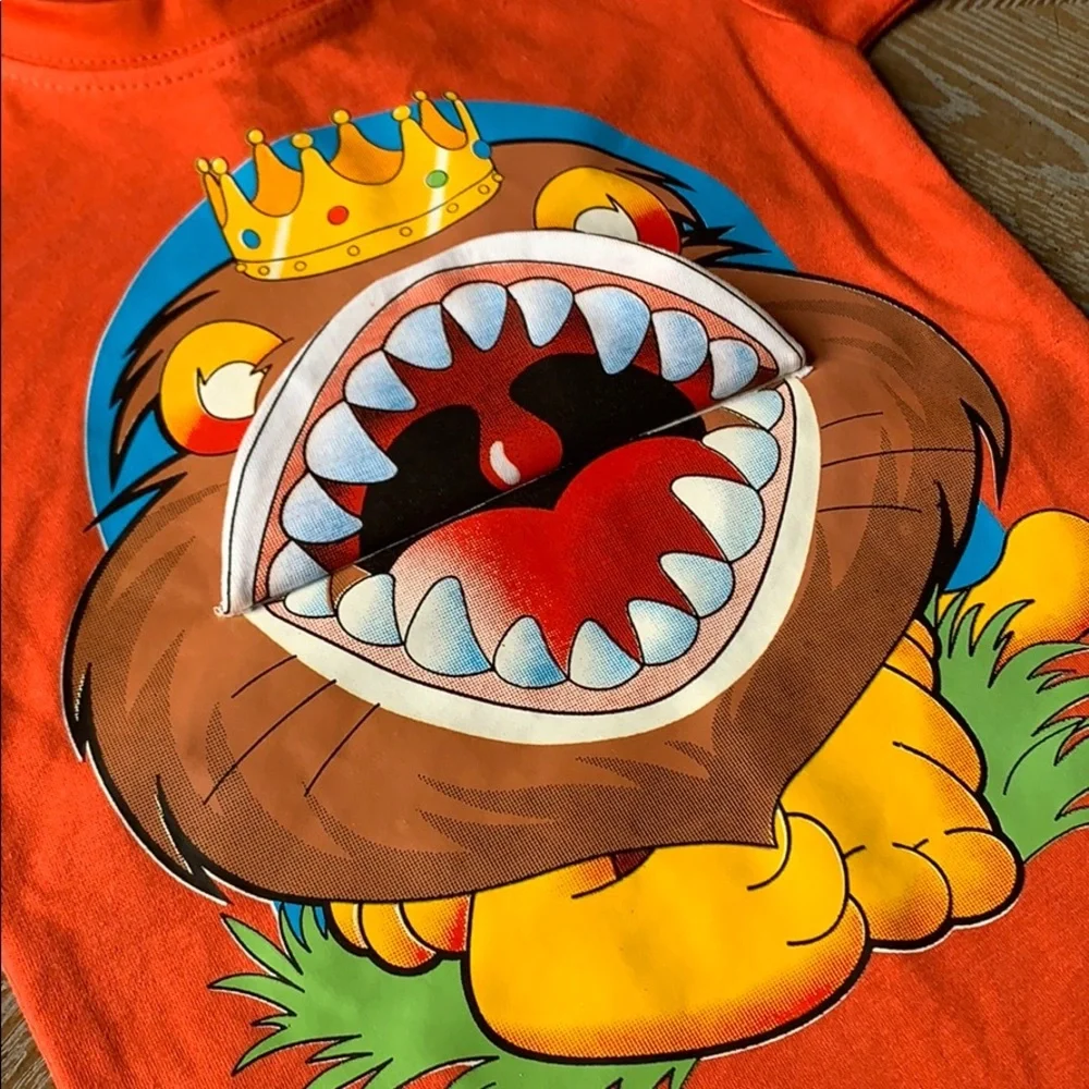 RUSTIC Gator & Lion Flap Change T-Shirts Set of 2